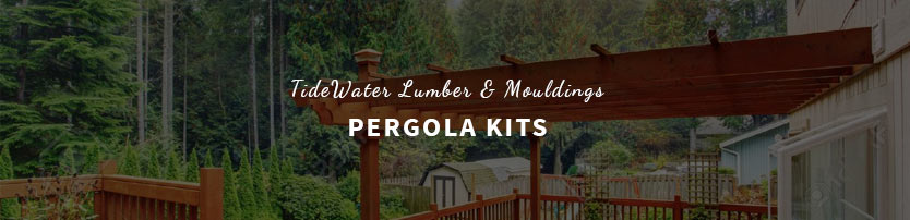 Tidewater Lumber Pegola Kits