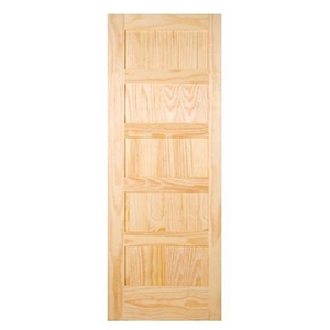 5 Panel Shaker Pine Door