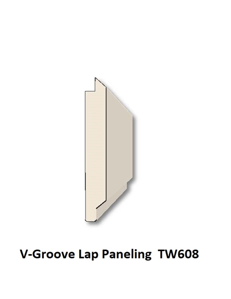 V-Groove Lap Paneling